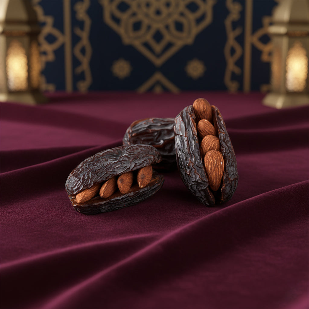 Dates with Almonds Filling