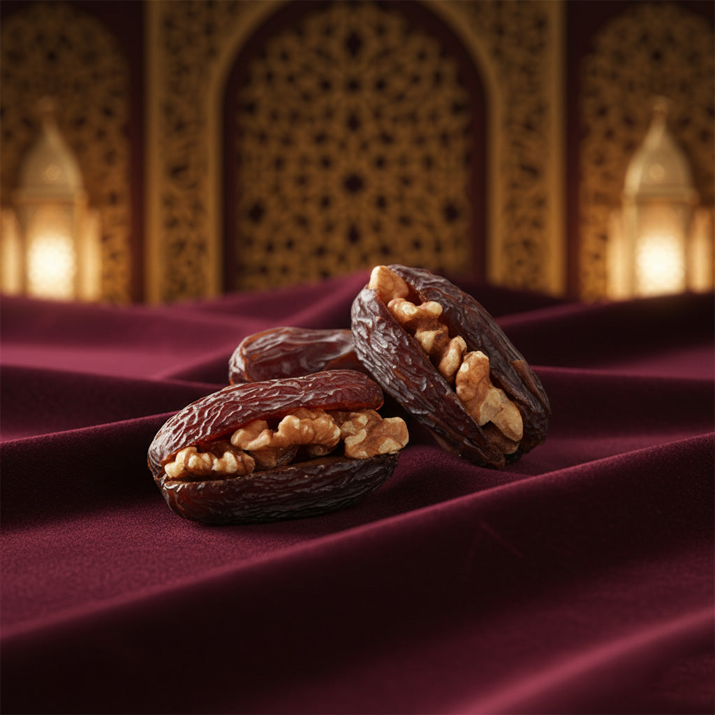 Dates with Walnuts Filling
